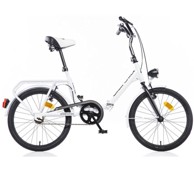 Dječji bicikl sklopivi Dino, 20", bijeli